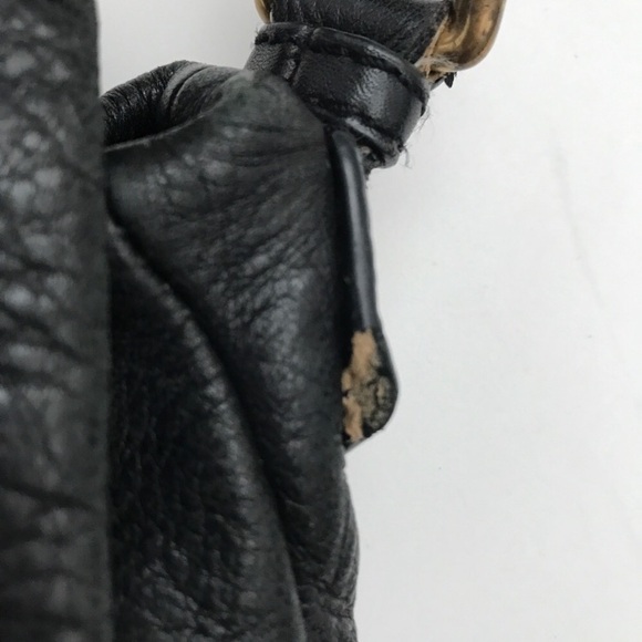 MARC BY MARC JACOBS WOMENS LIK UTIKA BLACK LEATHER HANDBAG - Picture 15 of 15